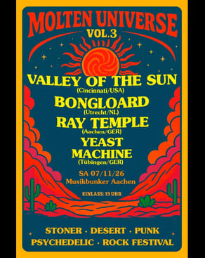 Event-Bild: Molten Universe Festival Vol. 3