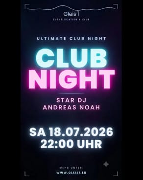 Event-Bild: Club night - dj andreas noah