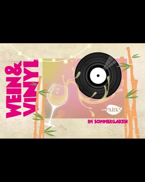 Event image: Wein & Vinyl im Sommergarten