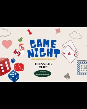 Event image: GAME NIGHT mit Spieletausch und Flohmarkt