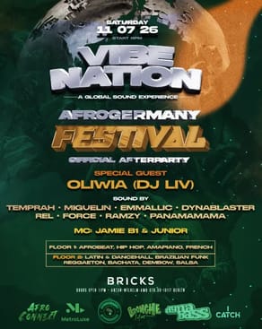 Event-Bild: VIBE NATION OFFICIAL AFTERSHOPARTY