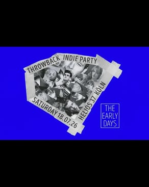 Event: The Early Days • Throwback Indie Party Event image: The Early Days • Throwback Indie Party