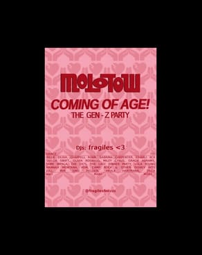 Event-Bild: COMING OF AGE! (GEN-Z PARTY)