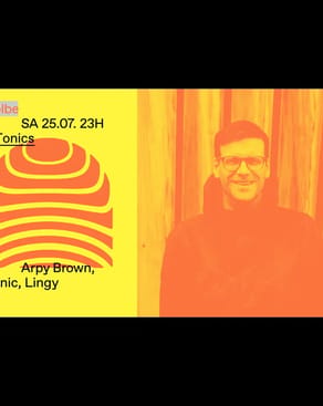 Event: Toy Tonics with Arpy Brown, Delfonic, Lingy Event image: Toy Tonics with Arpy Brown, Delfonic, Lingy
