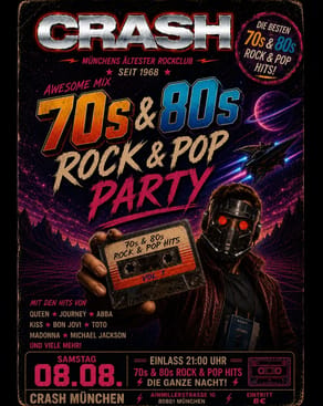 Event image: 70s & 80s Rock und Pop