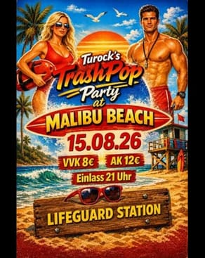 Event-Bild: turock Trashpop Party at Malibu Beach