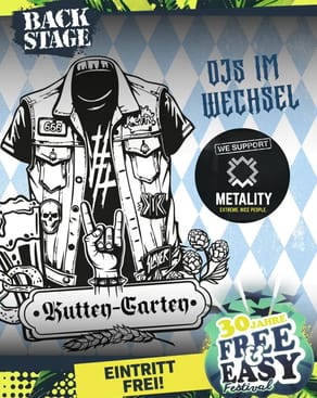 Event image: KUTTEN GARTEN mit DJ R4MP4G3 | free & easy 2026 party