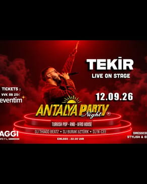 Event-Bild: ANTALYA PARTY - TEKIR LIVE ON STAGE