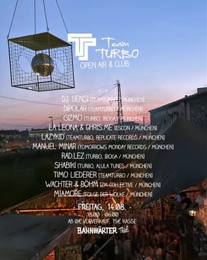 Event image: 7 Jahre TeamTURBO – Open Air & Club