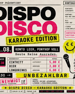 Event-Bild: DISPO DISCO I Karaoke