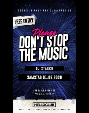 Event: Please Don't Stop The Music Event-Bild: Please Don't Stop The Music