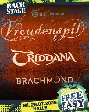 Event image: VROUDENSPIL + TRIDDANA + BRACHMOND | free & easy 2026 live