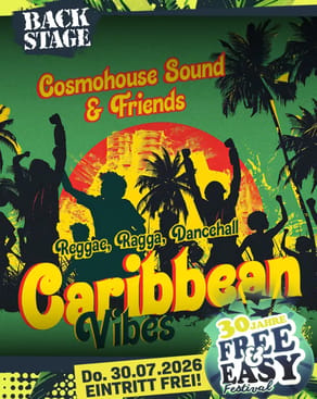 Event image: CARIBBEAN VIBES mit COSMOHOUSE SOUND | free & easy 2026 party