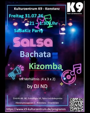 Event: SaBaKiz im K9 Event-Bild: SaBaKiz im K9