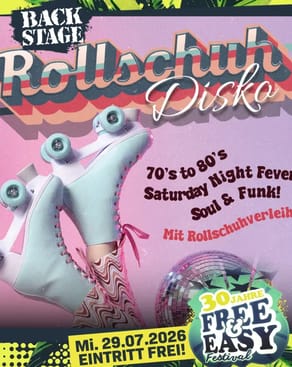 Event image: ROLLSCHUHDISKO mit DJ MIC AL | free & easy 2026 party & sports
