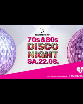 Event-Bild: Die original 70s & 80s Disco 🪩 Night