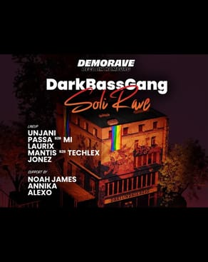 Event-Bild: DarkBassGang Solirave (Speedhouse / Groove / Trance)