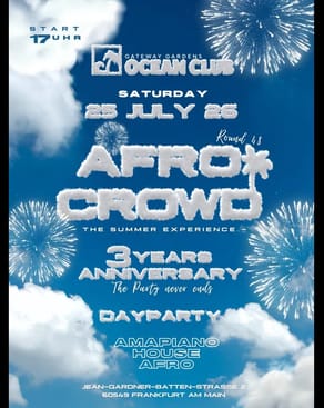 Event: AFROCROWD (Round 48) Event-Bild: AFROCROWD (Round 48)
