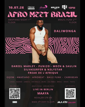 Event image: Afro Meet Brazil: Daliwonga Live In Berlin