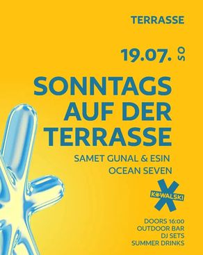 Event: SONNTAGS TERRASSE Event image: SONNTAGS TERRASSE