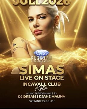 Event image: SIMAS – LIVE ON STAGE