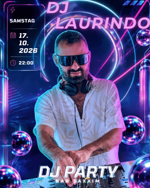 Event: 🎧 DJ Laurindo in der Bar Saxxim Event-Bild: 🎧 DJ Laurindo in der Bar Saxxim
