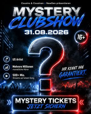 Event image: Cousins & Cousinen X NewGen präsentieren Clubshow