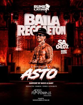 Event-Bild: BAILA REGGAETON - ASTO IS BACK!