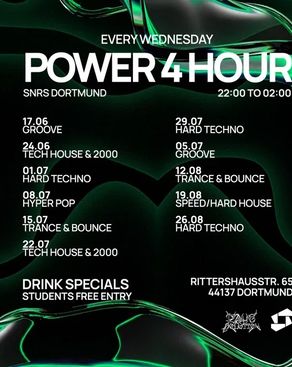 Event-Bild: POWER4HOURS - 240MIN RAVE