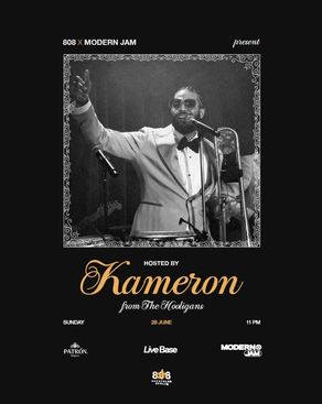 Event-Bild:  808 X Modern Jam present Kameron from The Hooligans