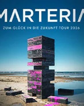 Event: MARTERIA - Zum Glück in die Zukunft Tour 2026 Event image: MARTERIA - Zum Glück in die Zukunft Tour 2026