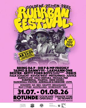 Event: Ruhrban Festival – HIP HOP & ART Event-Bild: Ruhrban Festival – HIP HOP & ART