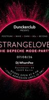 Event image: 'STRANGELOVE' by DJ WhamPee