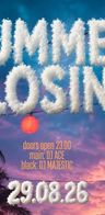 Event image: ☀️🌴 SUMMER CLOSING 🌴☀️
