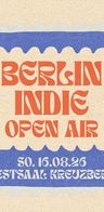 Event image: BERLIN INDIE Open Air