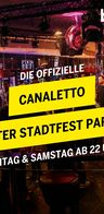Event-Bild: CANALETTO - Afterstadtfest Party