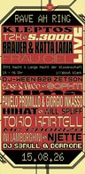 Event: Rave am Ring w/ Kleptos, S.3000, TZK & Frau Ciel Event-Bild: Rave am Ring w/ Kleptos, S.3000, TZK & Frau Ciel