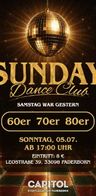 Event-Bild: SUNDAY DANCE CLUB – SAMSTAG WAR GESTERN