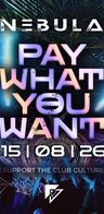 Event image: ॐ NEBULA – PAY WHAT YOU WANT ॐ
