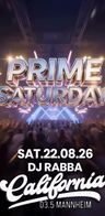 Event image: Prime Saturday