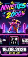 Event image: THE NINETIES & 2000s