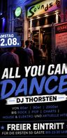 Event-Bild: ALL YOU CAN DANCE - Samstag