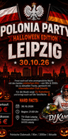 Event: Polonia Party – Halloween Edition Event image: Polonia Party – Halloween Edition