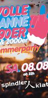 Event-Bild: Volle Kanne 90er & 2000er – Sommerparty