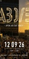 Event: ABOVE: OPEN AIR Event image: ABOVE: OPEN AIR