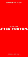 Event-Bild: AFTER FORTUNA x Maaya