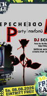 Event image: DEPECHE MODE PARTY vs. POP!² @WERK mit DJ SCHWEDLER & DJ SCONAN | free & easy 2026 party