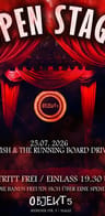 Event-Bild: Open Stage mit Bädfish & The Running Board Driver