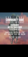 Event: COMMUNITY RAVE Event-Bild: COMMUNITY RAVE
