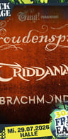 Event: VROUDENSPIL + TRIDDANA + BRACHMOND | free & easy 2026 live Event-Bild: VROUDENSPIL + TRIDDANA + BRACHMOND | free & easy 2026 live